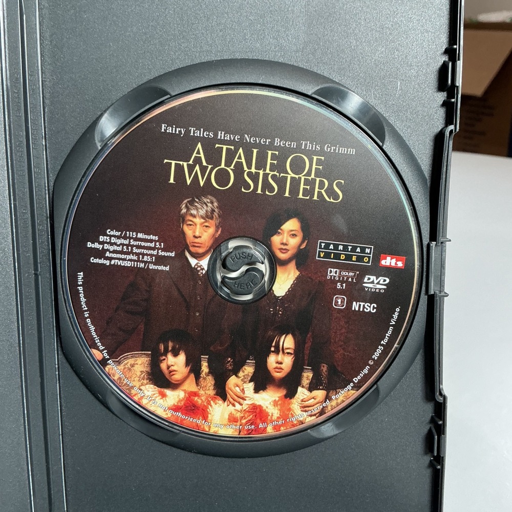 2005 Tartan A Tale of Two Sisters DVD Kim Jee-Woon Korean Horror Asia Extreme - Picture 3 of 4